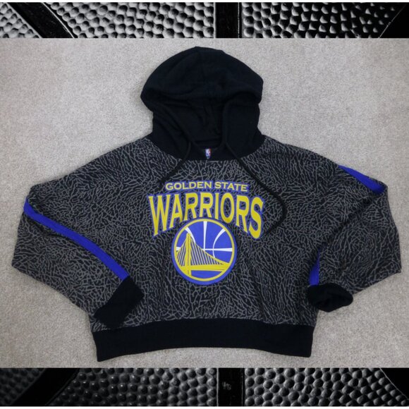 Golden State Warriors Cropped Hooded Sweater - Picture 13 of 13